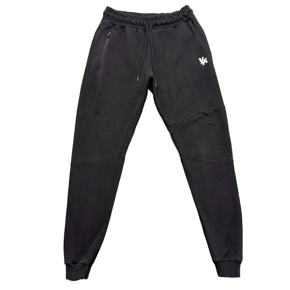 YoungLA Los Angeles Joggers Men's M Black Tapered Athletic Sweatpants